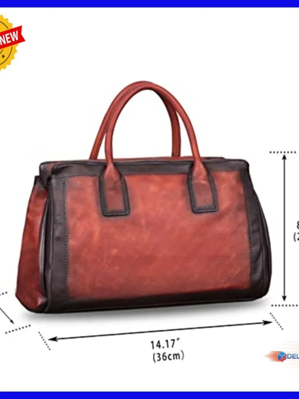 Genuine Leather Satchel Hobo Bag Crossbody Top Handle Large Purse